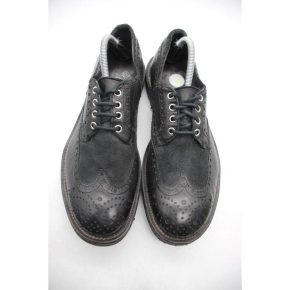 Andrea Ventura Firenze  Men\'s EU 43 Oxford Wingtip Black Leather Shoes main image 11